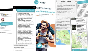 TRIPChatter AI chat and AI itinerary planner