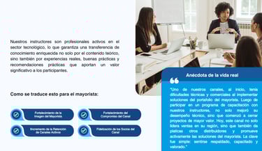 Nazzca y la capacitación empresarial
