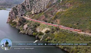 Comboio especial APAC Beiras Alta Baixa e linha do Norte