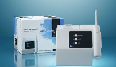 Cuidados dentales naturales: Irrigador dental con ozono Aquolab hygiene-precision.com