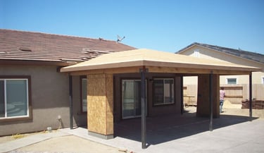 Patio room framing