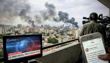 U.S. Strikes Venezuela, Trump says Maduro Captured 