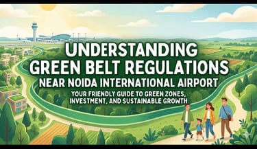 green belt regulations around noida international airport