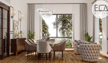 villa iç mekan tasarımı