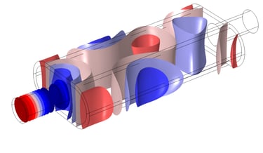 Simulation de silencieux automobile
