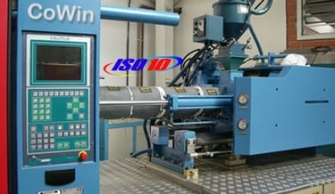 Isolamento térmico removível injetora