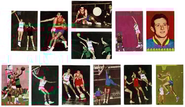 1964 Disgra Atletas Basketball Cards
