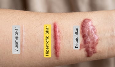 Hipertrofik yara İzi ve Keloid yara izi farkı