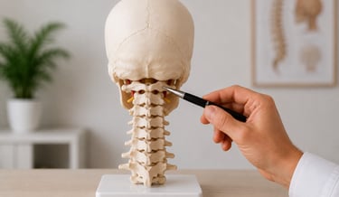 Upper cervical behandling av övre nacklederna i Upplands Väsby-anderssons kiropraktorklinik