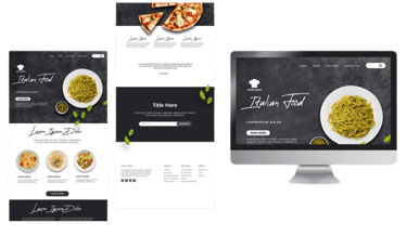 web mockup