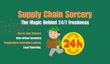 Supply Chain Sorcery The Magic Behind 24/7 Freshness | ToAsia.biz