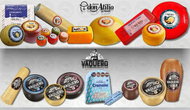Distribuidor de quesos Don Atilio en CABA y GBA- Venta mayorista de quesos Vaquero