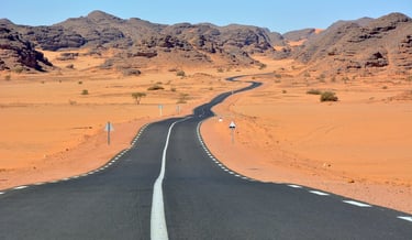 La legendaria ruta transahariana, de Argel a Tamanrasset