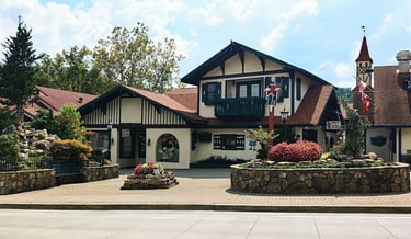 Helen GA - zoning laws require Bavarian German theme architecture