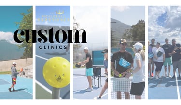 Pickleball Coaches Laughing