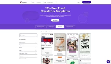 Moosend Newsletter Templates