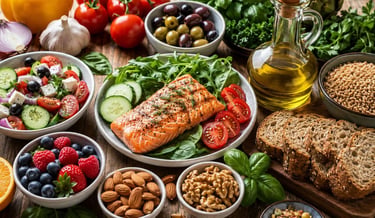 Mediterranean diet foods associated with improved heart health