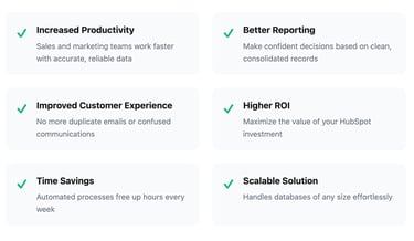 HubSpot Deduplication