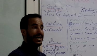 TESOL Course: Classroom Management: ( part 4) Board Layout
