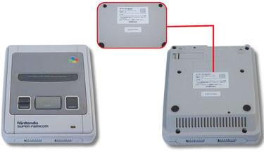  Console Super Famicom versão Japonês de 1990 com a caixa + manual