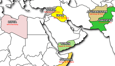 Tanto Press map of displacement
