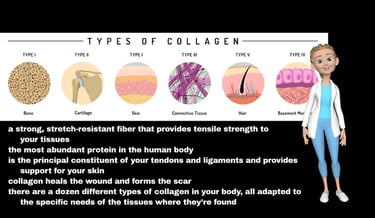 image on types of collagen with Hope