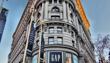 Image of the Flood building in the city of San Francisco in the United States