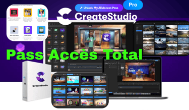 Offre affiliee Pass acces total Create Studio 