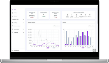 Sistema para e-commecer. Sua loja virtual pronta em minutos.