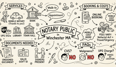 Notary Public in Winchester MA