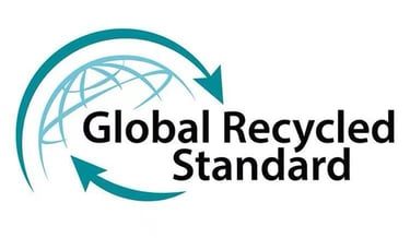 a logo for a company that is holding a globe