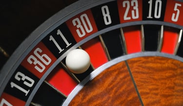 Roulette Wheel with Ball