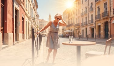 Canicule et vertiges