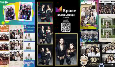 Classic magic mirror photobooth experience touch screen signing and instant photo print for events