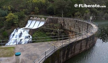 antiga barragem do Alto Ceira