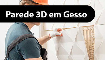 Serviço de Parede 3D em Gesso