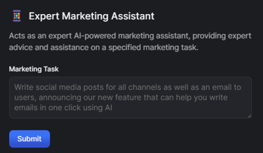 HyperWrite AI: Expert Marketing Assistant: Provides expert marketing advice using AI.