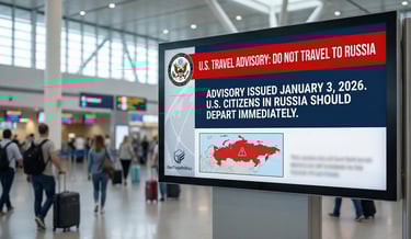 U.S. State Department Issues ‘Do not Travel’ for Russia