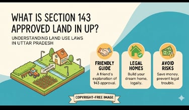 what is section 143 approved land in uttar pradesh