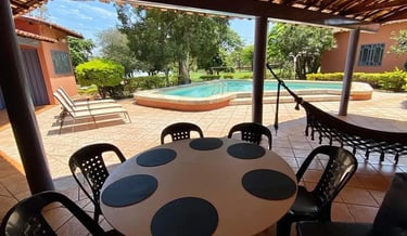 Área Gourmet do Rancho do Neneco - Rancho para alugar em Miguelópolis SP