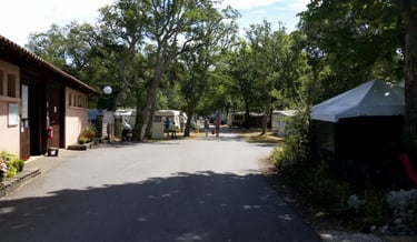photo du camping les chênes à Vieux Boucau