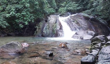 thailand khao lak ton pling waterfall