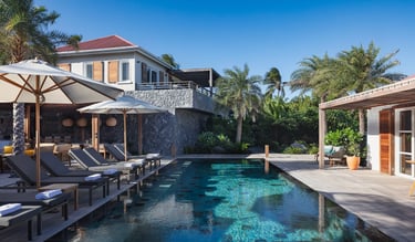 Villa Noah St Barth with large heated Swimming pool