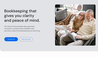 Below are example website styles created for different types of local and professional businesses
