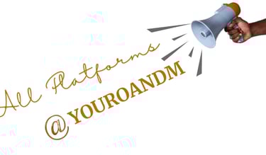 Georgia orientation and mobility specialist service provider follow us on all social media @youroandm