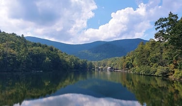 Helen GA - Vogel Park has hiking, paddle rentals, CCC Museum, Trahlyta Falls, swimming