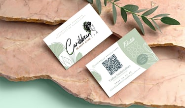 Carte de visite - support de communication - identité visuelle