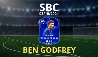 campo da calcio con carta di gofrey rttk sbc