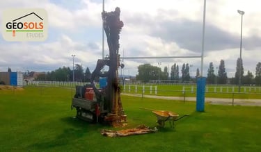 Étude de sols pour les fondations d'une extension : Tarn en Occitanie