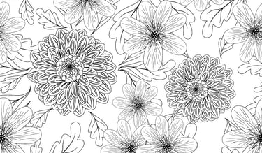 Flowers drawing
